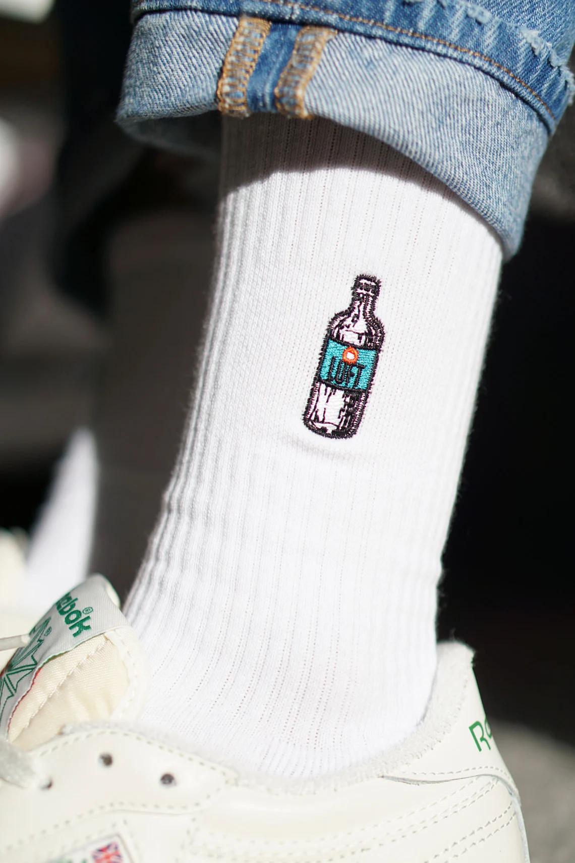 Customized Tennis Embroidered Socks