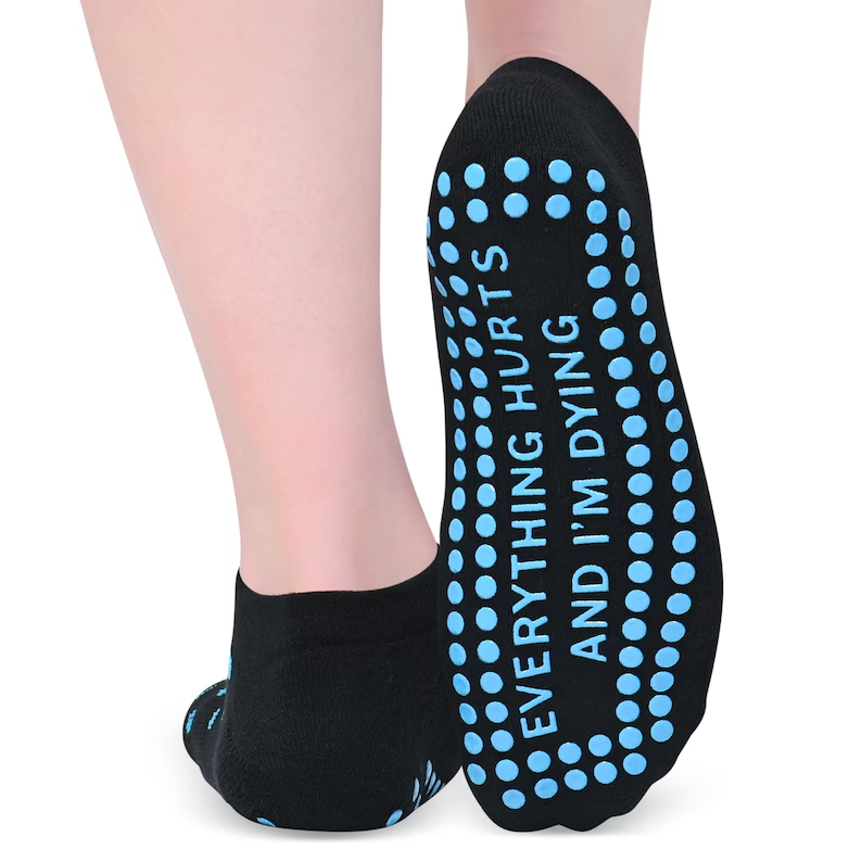 Pilates Grip Socks with Lowest MOQ
