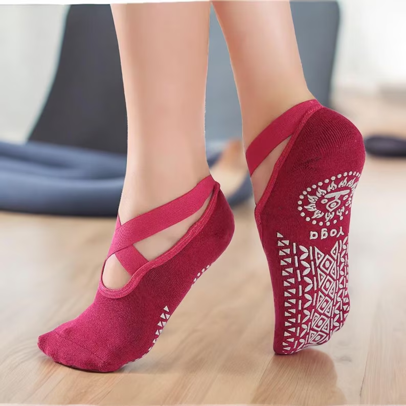 Customized Barre Grip Socks