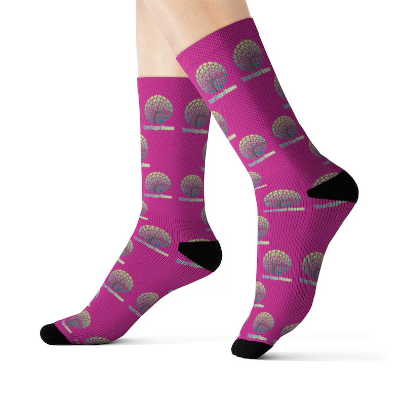 360 Sublimation Socks