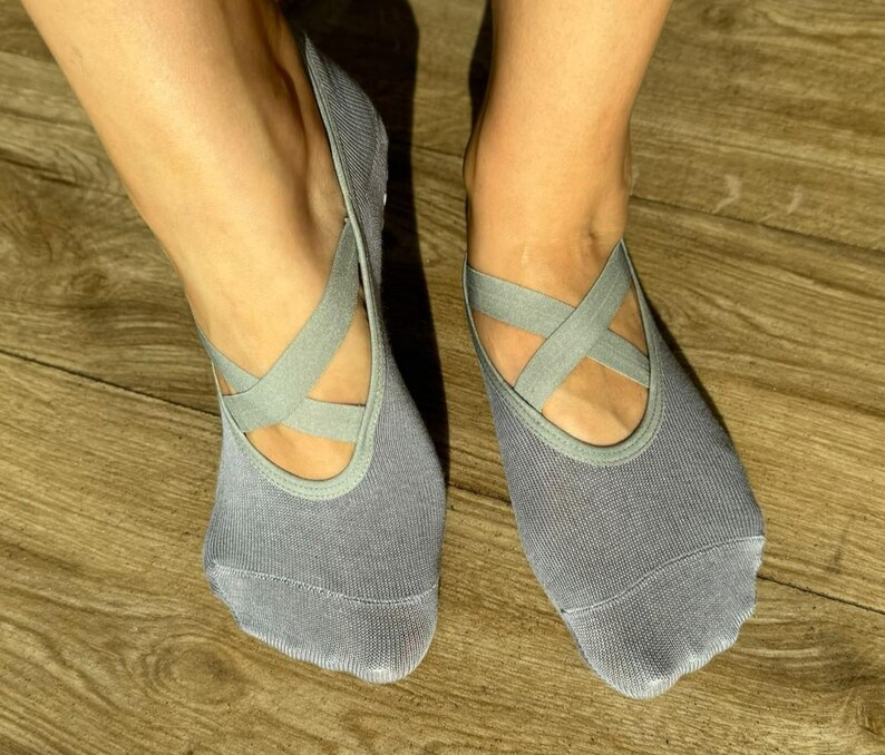 Pilates Socks with Strap