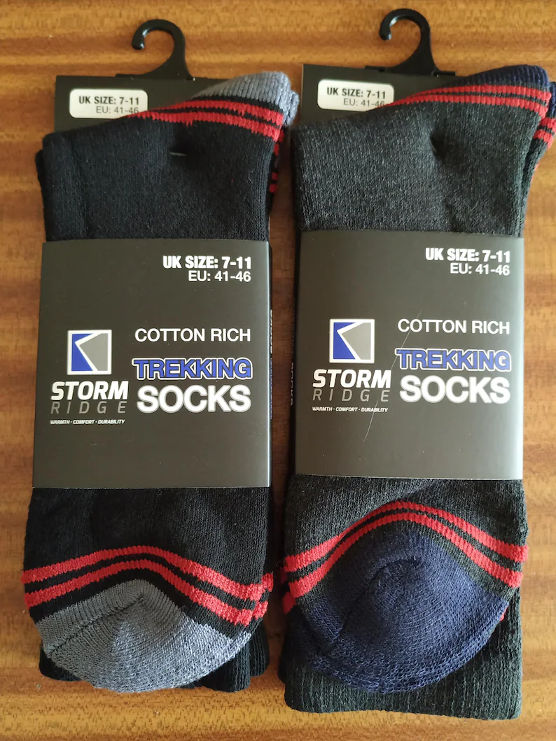 Thermal Moisture Wicking Merino Wool Hiking Socks