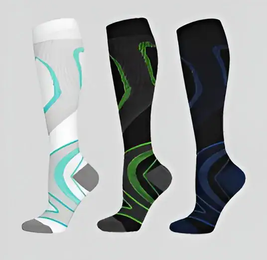 Compression Socks for Sports, Travel, and Recovery.