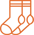 Comfortable knitted socks with intricate patterns, perfect for winter wear and cozy home lounging. Made from high-quality yarns, these socks offer warmth, durability, and style for all seasons.