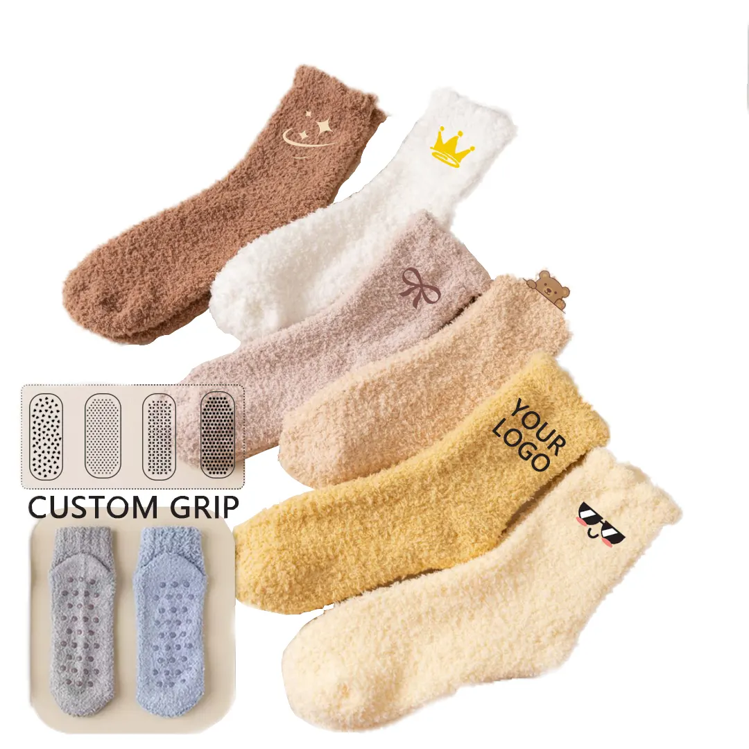 Fuzzy Grip Socks