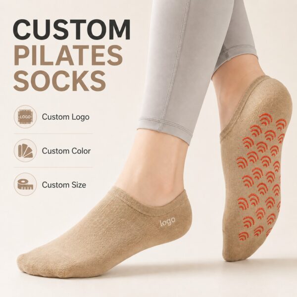 Custom Ankle Pilates Socks