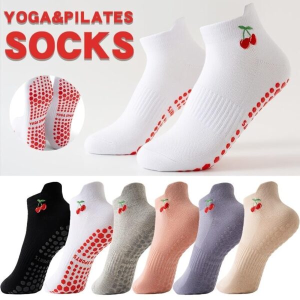 Custom Ankle Tab Grip Socks