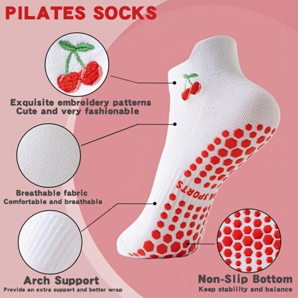 Custom Ankle Tab Grip Socks