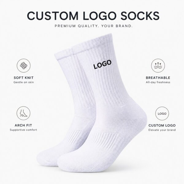 Custom Logo Socks