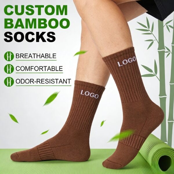 Bamboo Crew Sport Socks