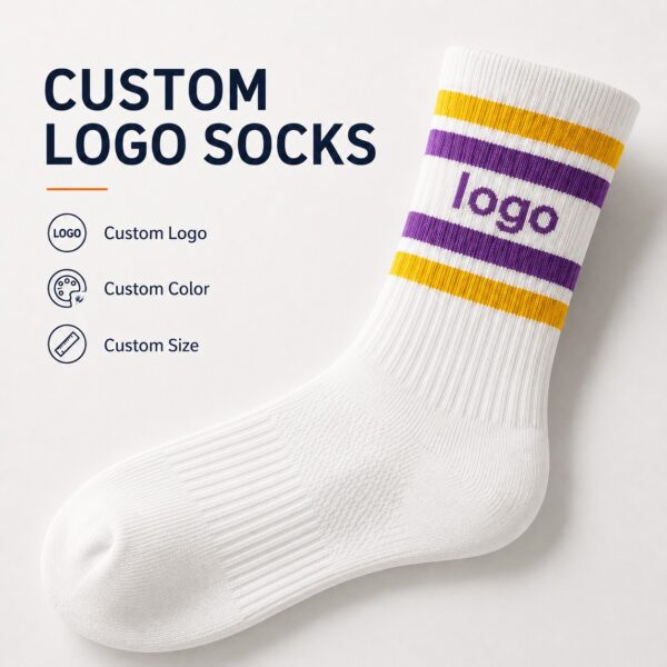 Custom Logo Socks