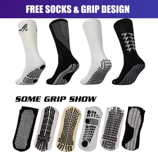 Custom Logo Soccer Grip Socks