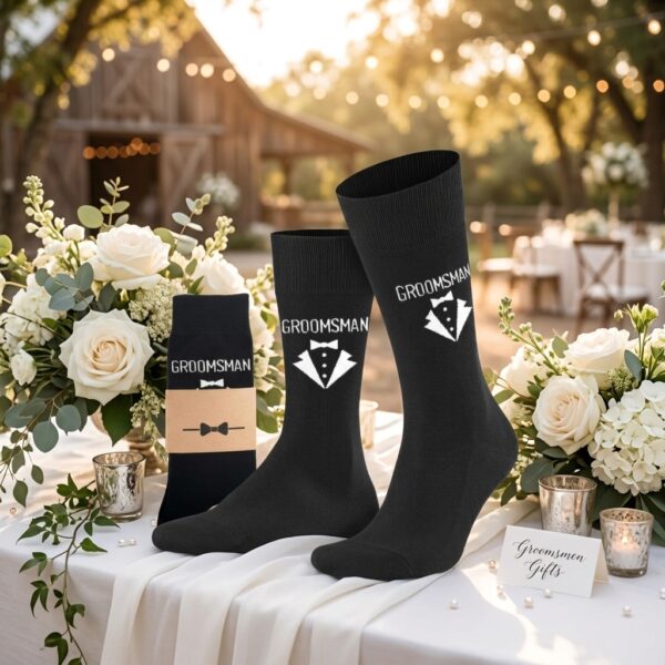 Custom Wedding Socks