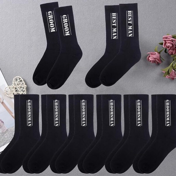 Custom Wedding Socks